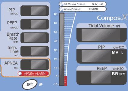 COMPOS X - Front panel